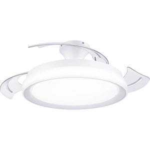 B-Ware Philips LED Deckenventilator 28W 35W Weiß Hängeleuchte Timer Ø510mm H418mm