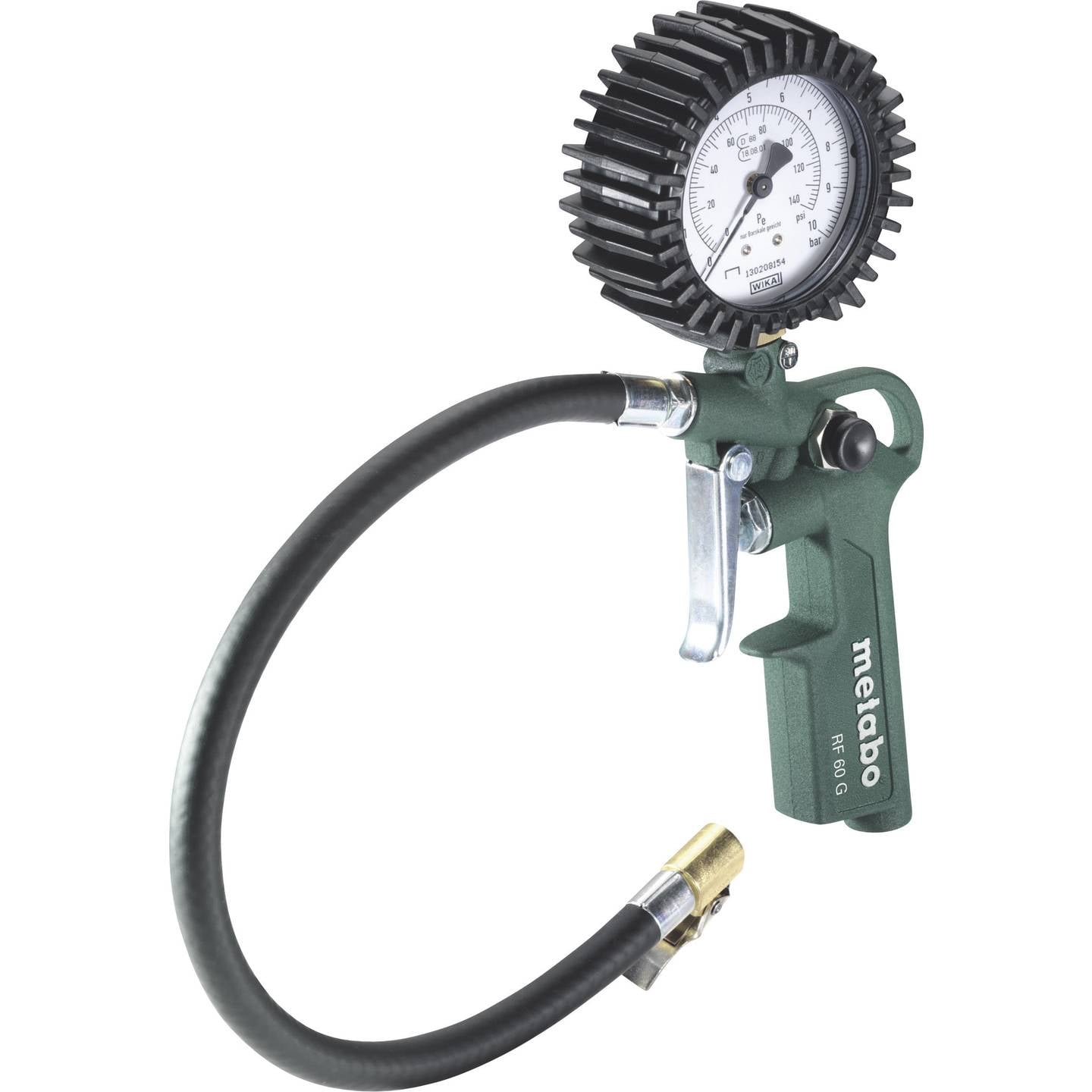 Metabo Druckluft-Reifenfüller 1/4" (6.3 mm) Reifenfüllgerät 10 bar präzise 450g - 4007430241016