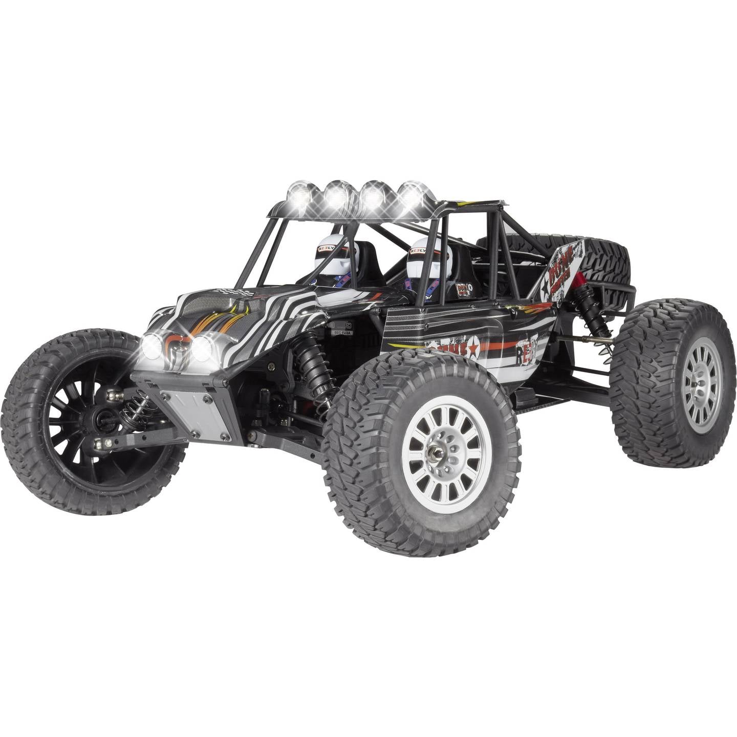 Reely RC Modellauto Dune Fighter Bausatz Elektro Buggy Allradantrieb 1:10 4WD - 4016139055084