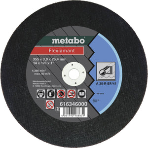 B-Ware Metabo Trennscheibe gerade 355mm 10 Stück Stahl Schneidblatt Werkzeugset 3mm