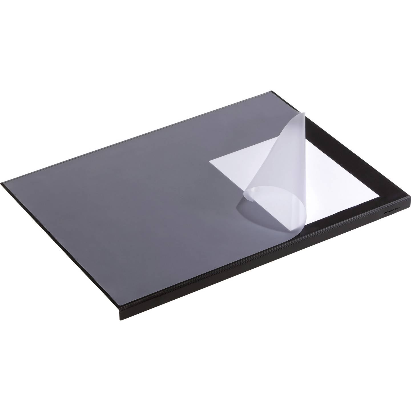 Durable Schreibunterlage Schwarz 65x52cm abwischbar rutschfest PVC Arbeitsplatz - 4005546701271