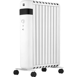 B-Ware Ölfreier Radiator 2000W Heizgerät Eco-Radiator Überhitzungsschutz weiß 245x440mm