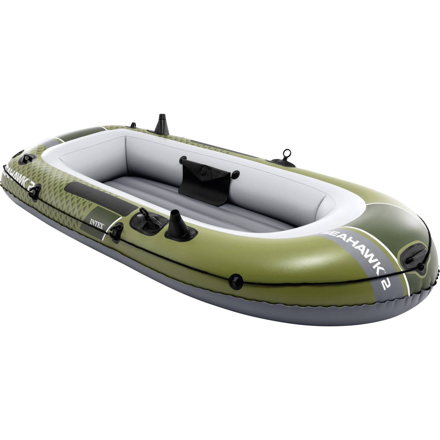 Intex Seahawk 2 Boot Sportboot bis 240 kg Angelboot mit Paddeln und Pumpe - 6941057430645