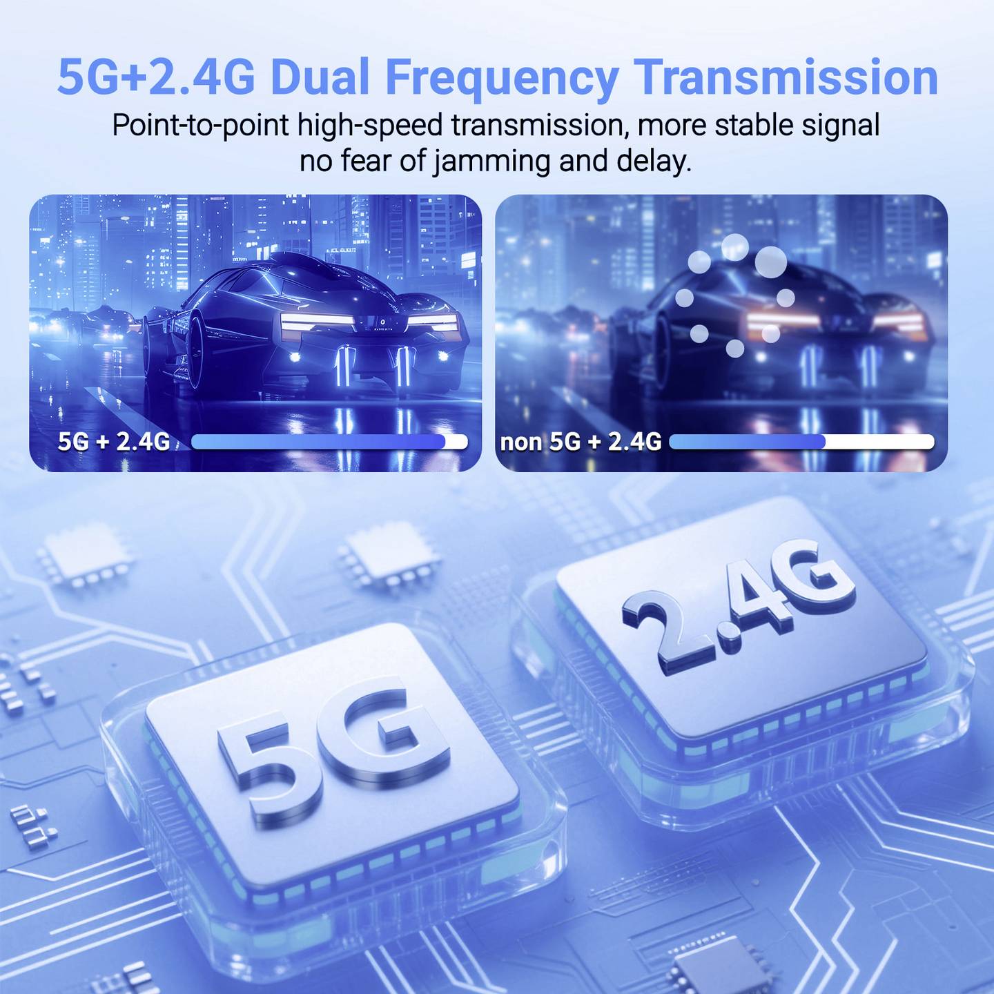 SpeaKa Professional HDMI Funkübertragung 50m 4K 3840x2160 Pixel schwarz Set - 4064161336183