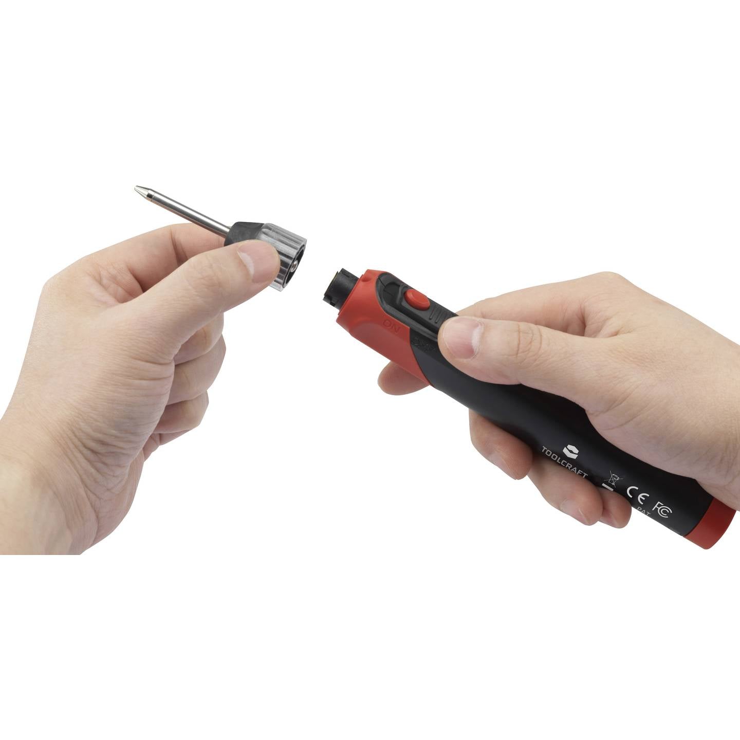Toolcraft Lötkolben Akku Löter LWK-123 100-600°C Handgerät Löten mobil 106g - 4053199961214