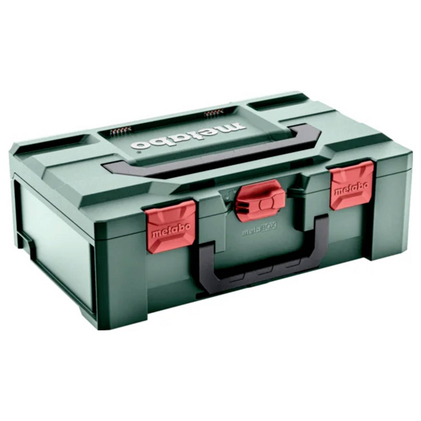 Metabo Maschinenkoffer Werkzeugkoffer metaBOX 165 L ABS Grün Rot 496x296x165mm - 4061792189508