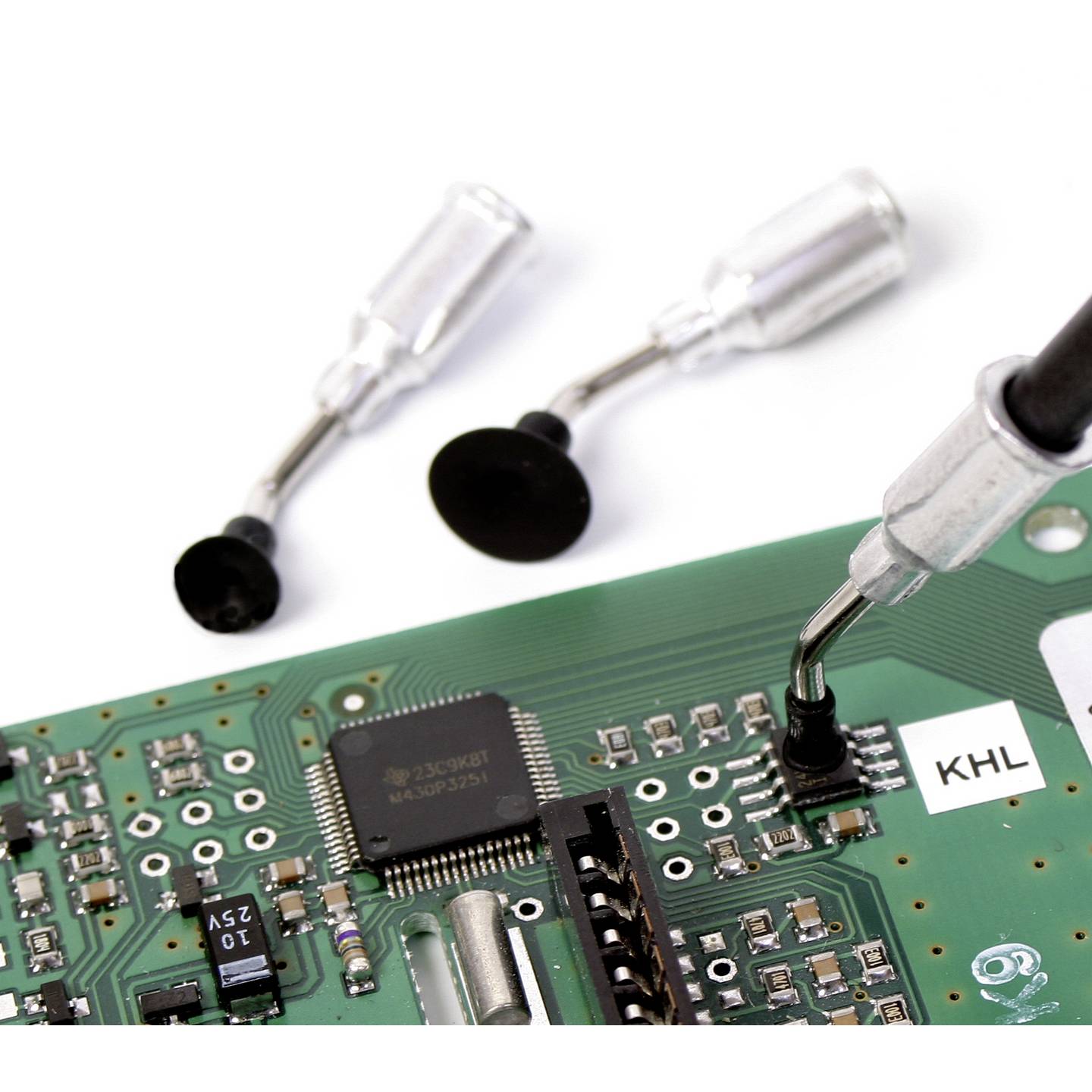 Edsyn Vakuumpinzette LP 200 Präzisionswerkzeug Handhabung SMD 150mm 13mm 4teilig - 4016138284751