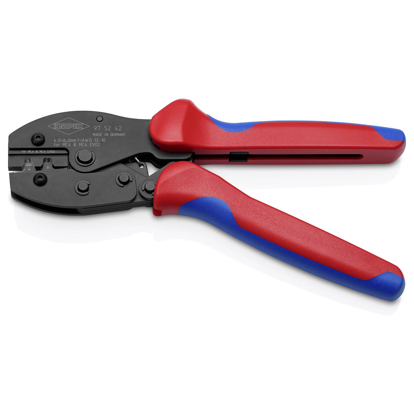 Knipex Crimpzange PreciForce 97 52 42 Handwerkzeug Zange MC4 Steckverbinder - 4003773092117