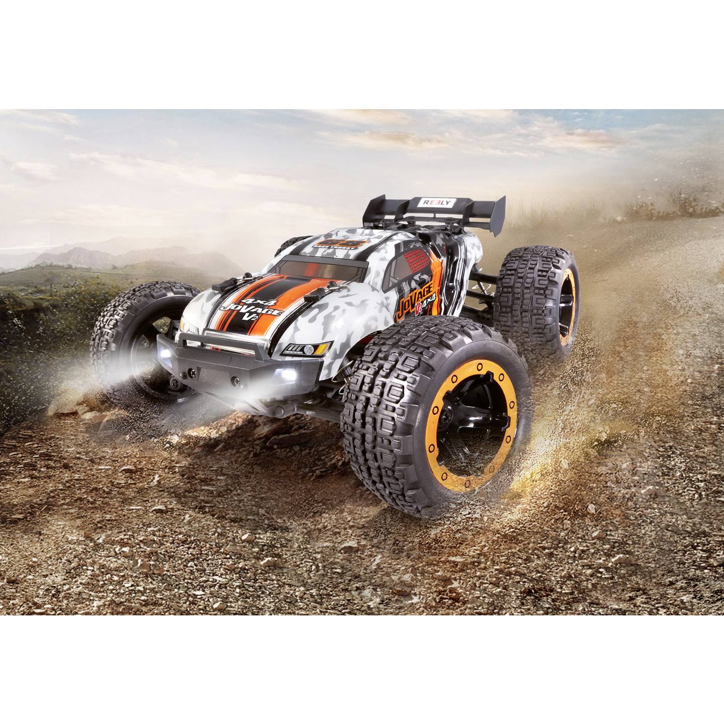 REELY JoVage 4x4 V2 1:16 Truggy RTR 30 km/h Allradantrieb inkl. Akku und Kabel - 4064161325019