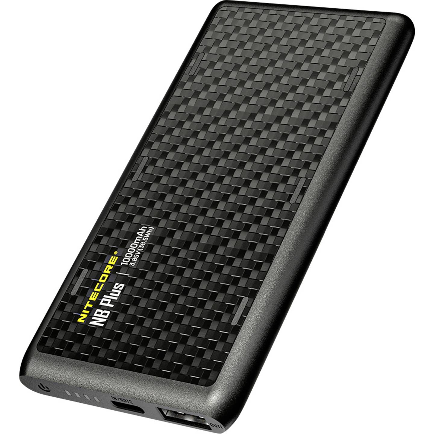 NiteCore Powerbank 10000 mAh Quick Charge NC-NBPLUS USB-C PD schwarz Outdoor - 6952506497928