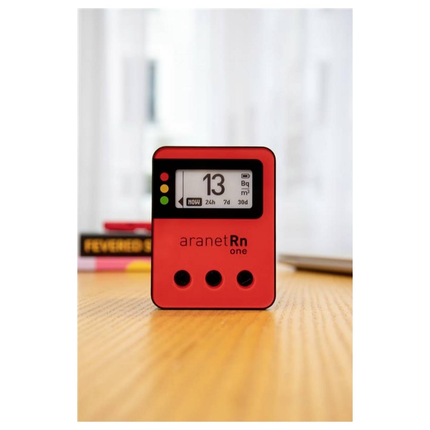 Aranet Radon-Messgerät 0-4000 Bq/m³ Luftqualitätsmessgerät Radonmonitor weiß - 4752213000570