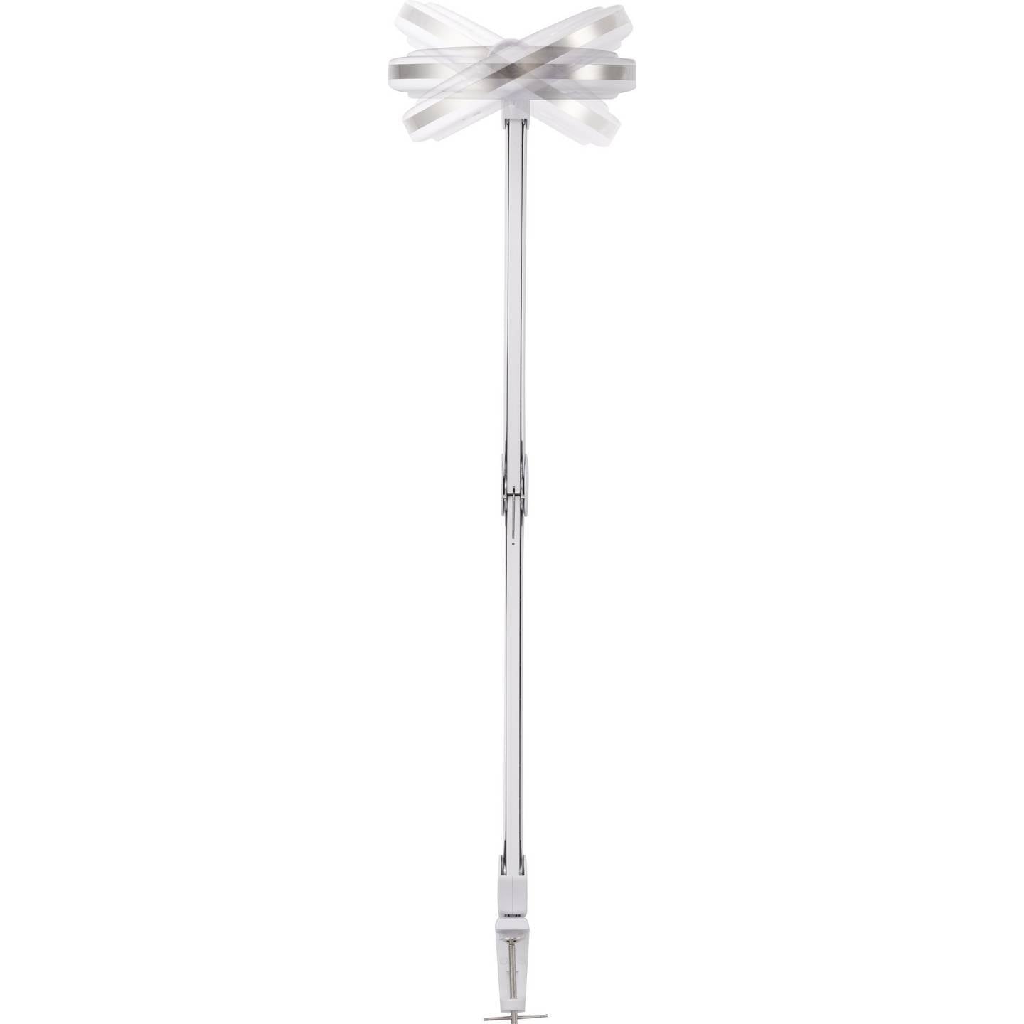 Toolcraft Lupenleuchte 127mm 1.75x LED dimmbar Tischklemme Ersatzlinse 820lm - 4064161198781