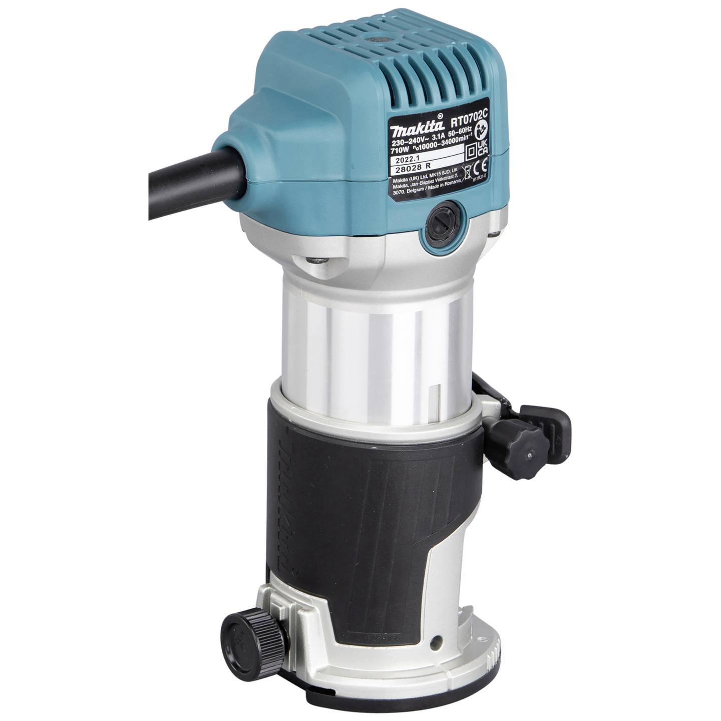 Makita Multifunktionsfräse RT0702CX2J Fräse 710W Handwerkzeug Tischlerwerkzeug - 88381752695