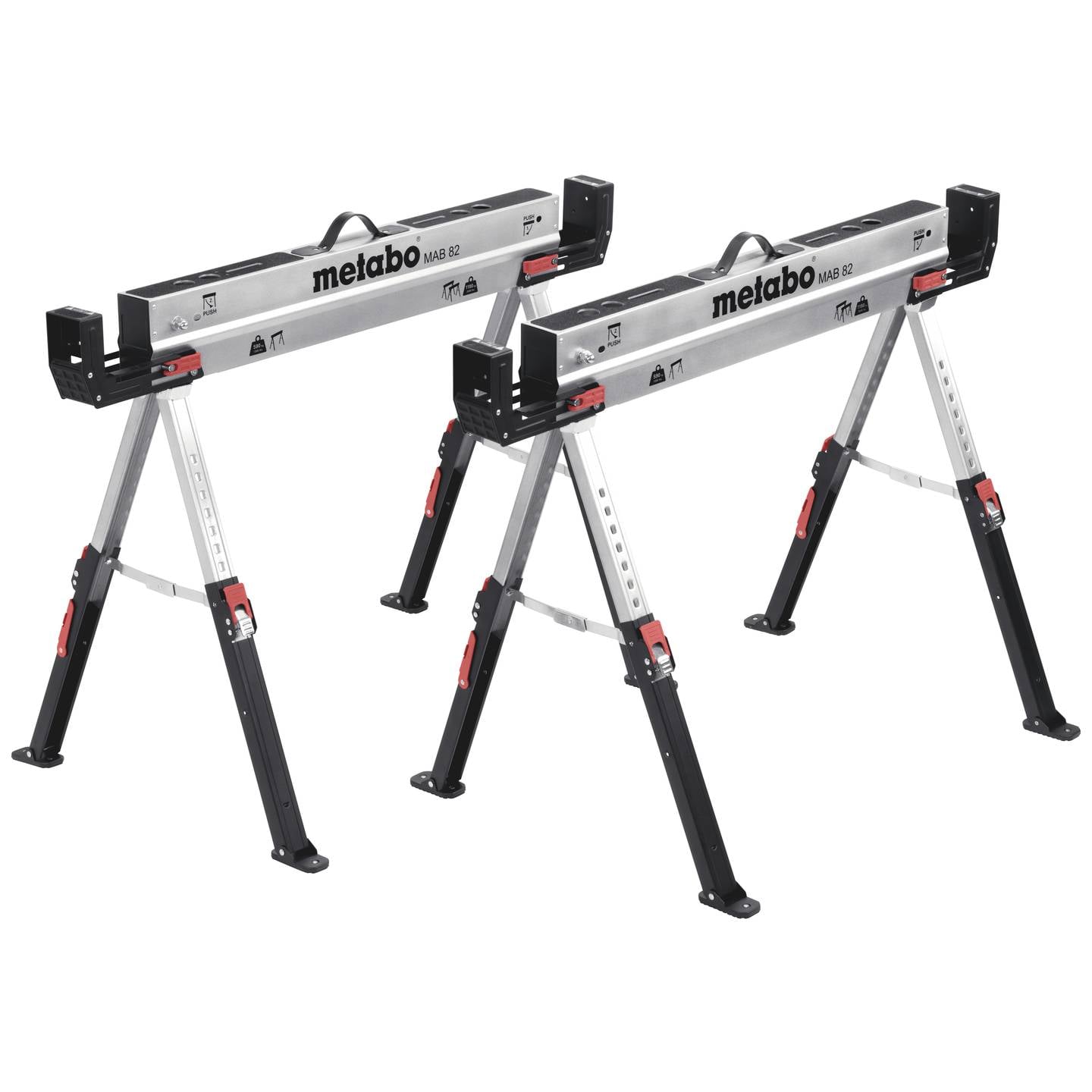 Metabo Arbeitsbock Stahlbock 590 kg Traglast 10,2 kg höhenverstellbar 615-820mm - 4061792253575