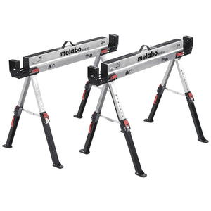 B-Ware Metabo Arbeitsbock Stahlbock 590 kg Traglast 10,2 kg höhenverstellbar 615-820mm