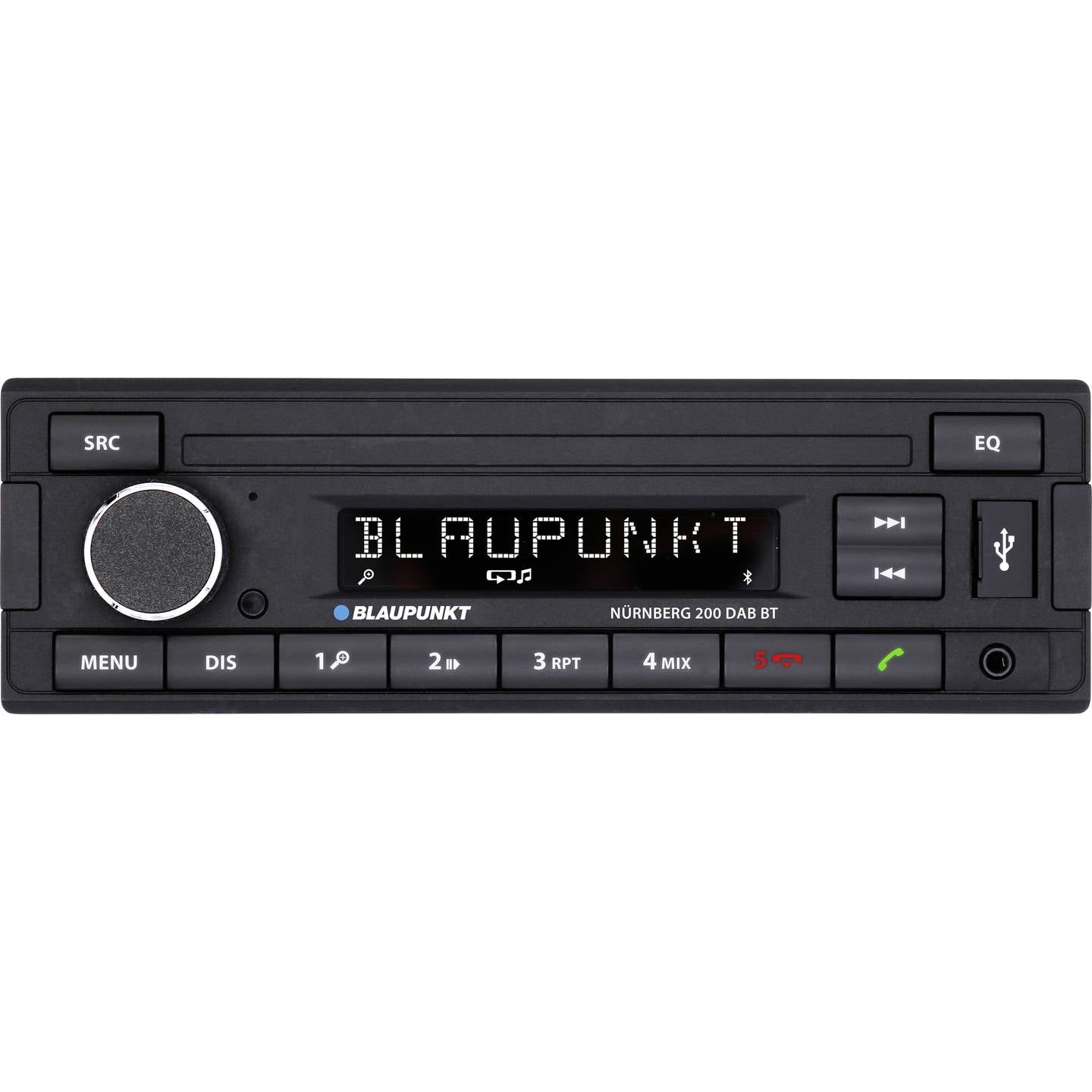 Blaupunkt Nürnberg 200 DAB BT Autoradio mit Bluetooth® und DAB+ Tuner - 4260499852337