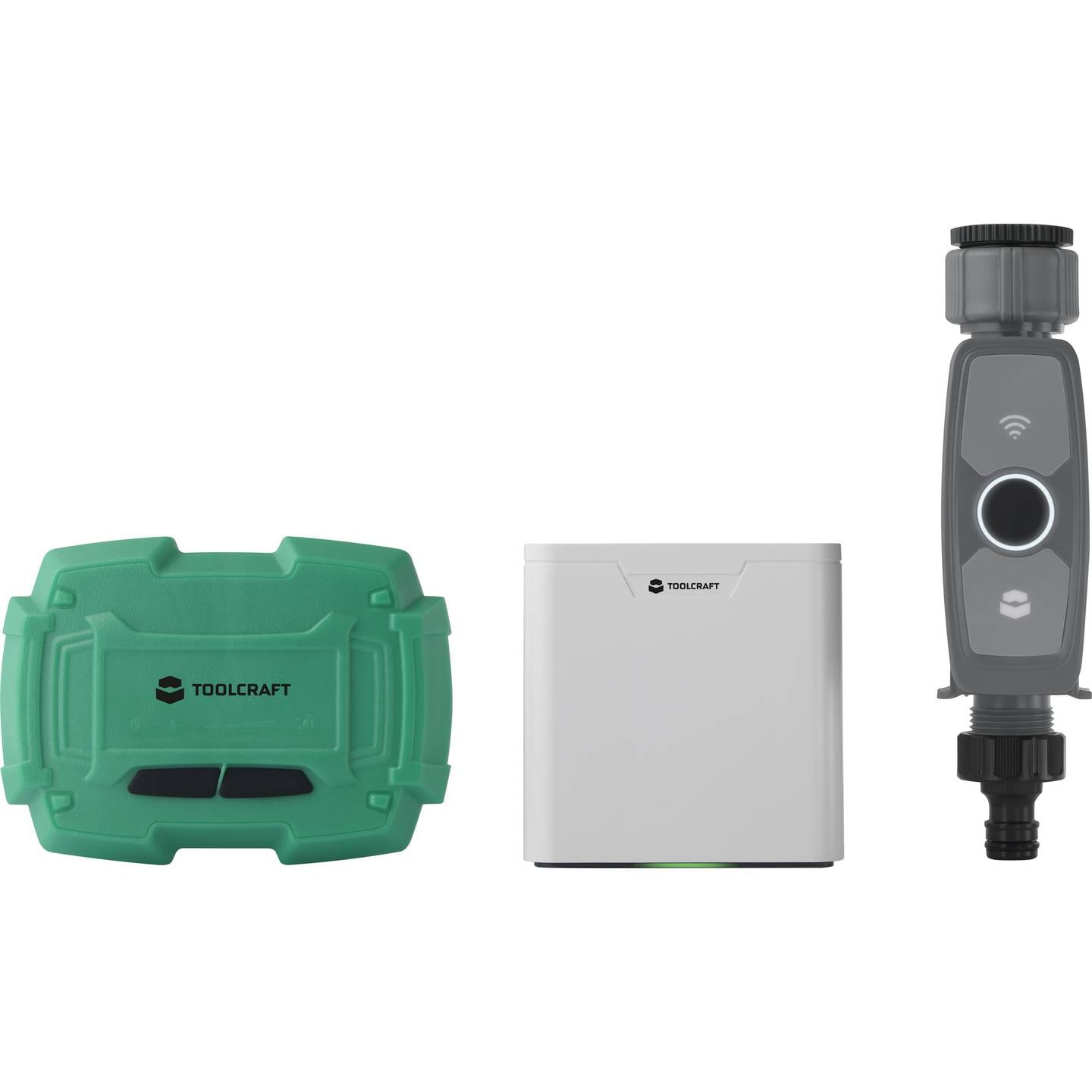 Toolcraft Bewässerungssteuerung smart Gartenbewässerung Tuya 1-719min täglich - 4064161187631