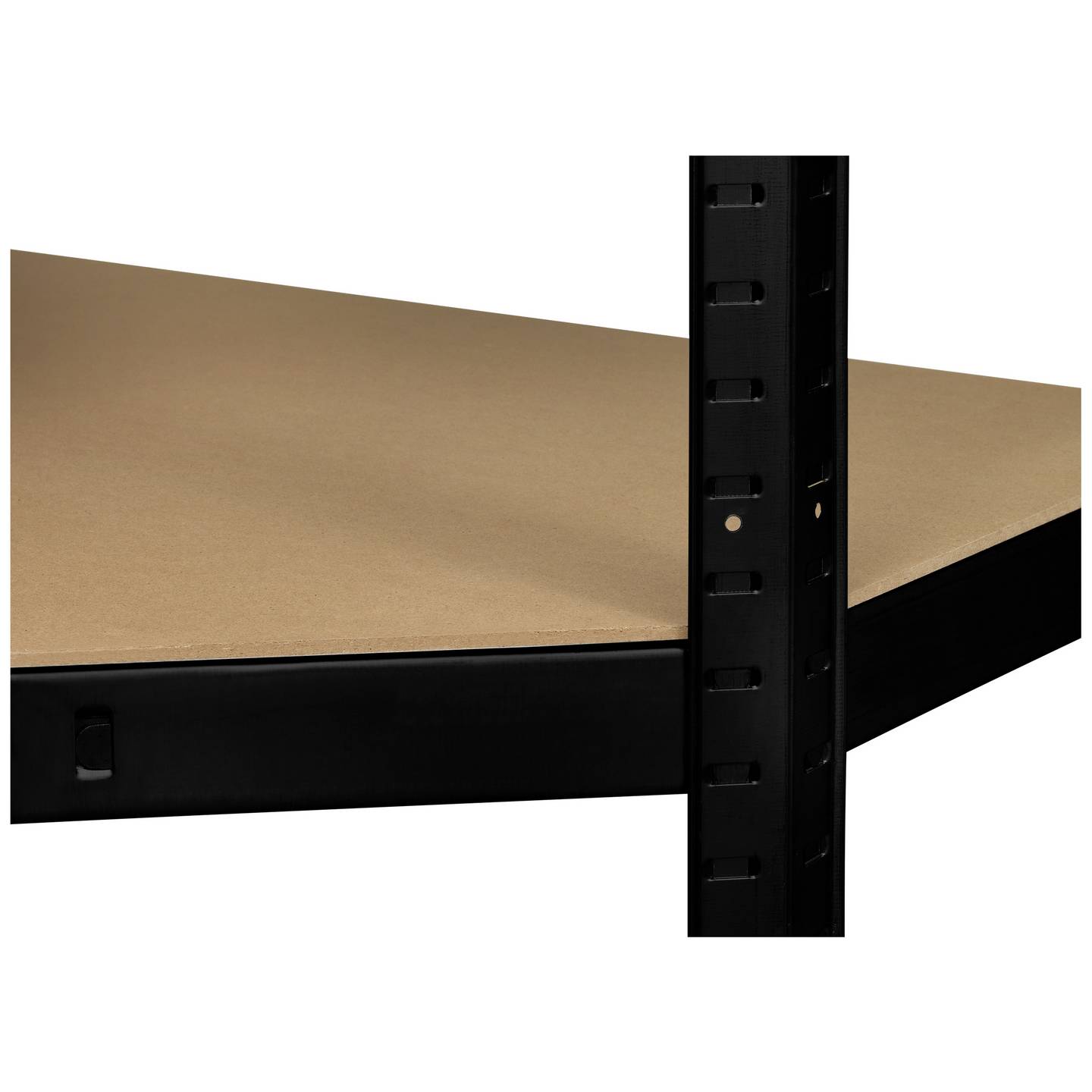 Toolcraft Lagerregal-Eckmodul Metall schwarz 70x70cm 5 Böden 175kg belastbar - 4064161293578