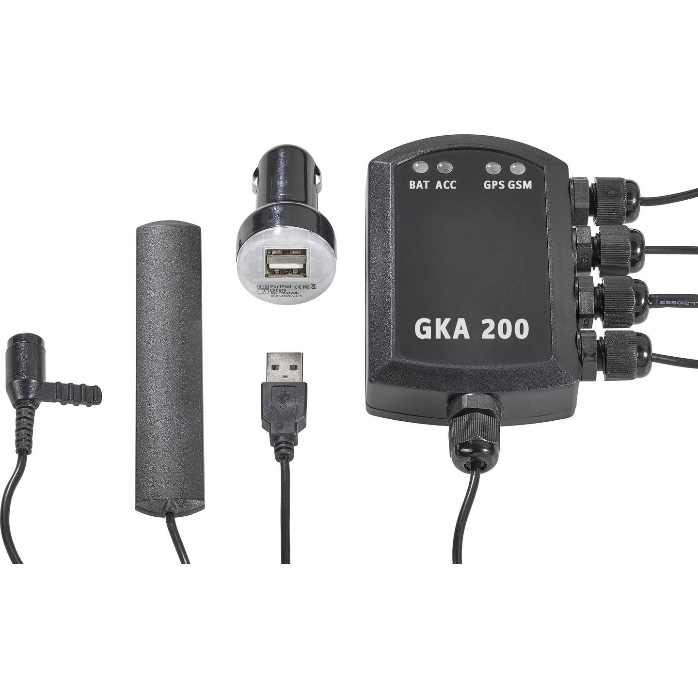 Renkforce Auto Alarmanlage GKA200 Fahrzeugortung Erschütterungssensor 12V - 4053199583478