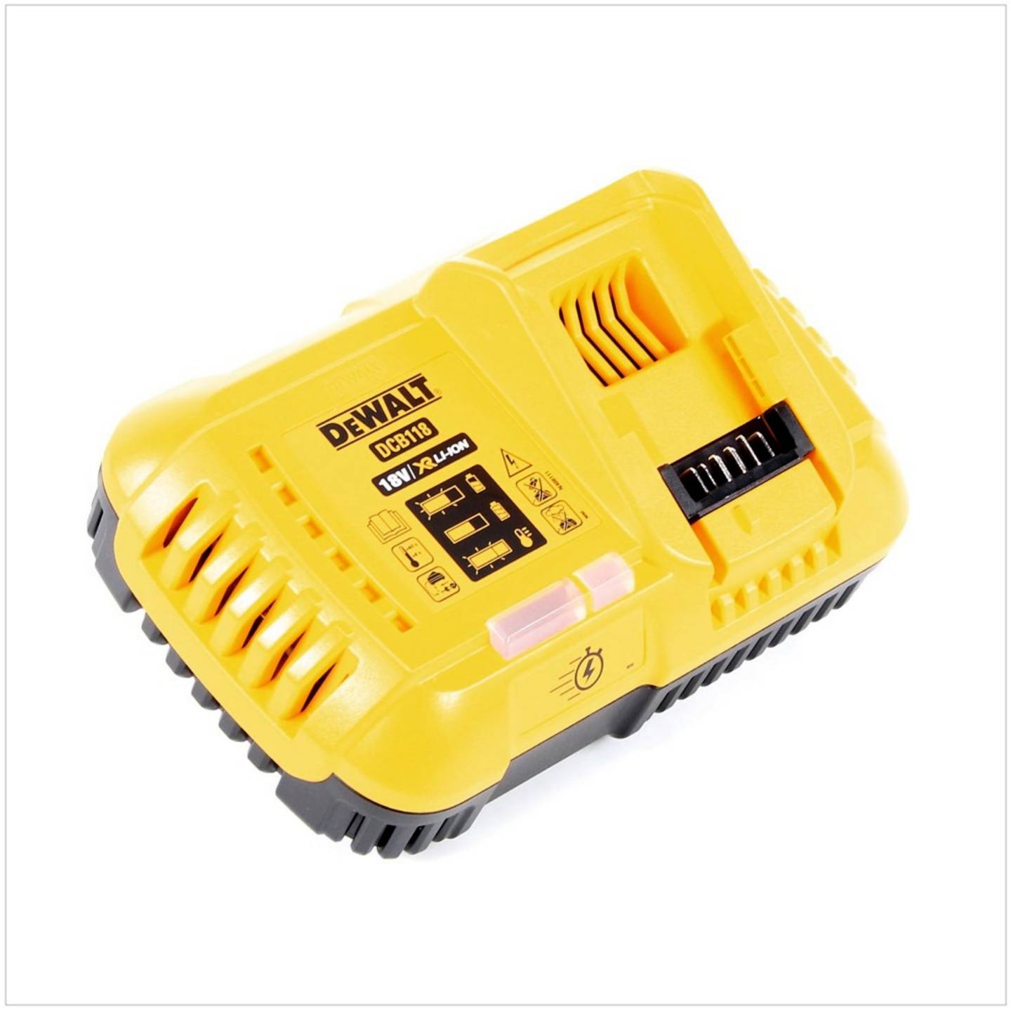 Dewalt Schnellladegerät Ladegerät Ladetechnick Geräte f. 54 bzw.18V DCB118-QW - 5035048562277