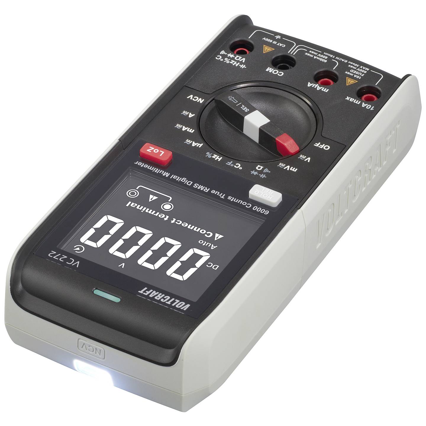 VOLTCRAFT Hand-Multimeter Multimeter digital CAT III 600 V Anzeige Counts: 6000 - 4064161218038