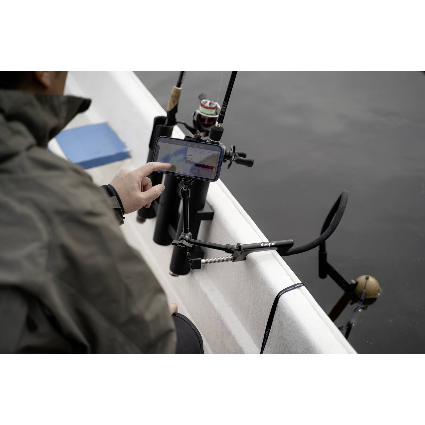Deeper Smartphonehalterung für Boote Kayak Halterung Handyhalterung wasserdicht - 4779032950695