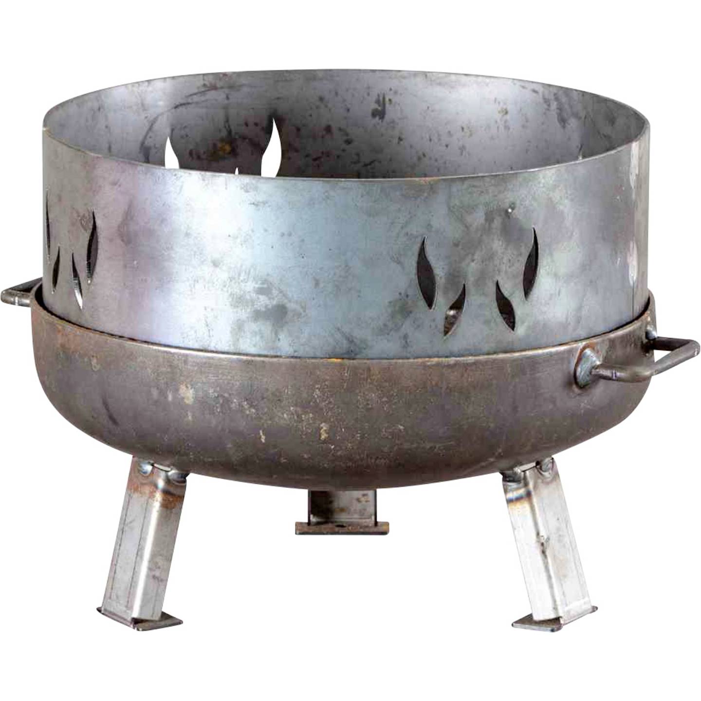 Siena Garden Mini Feuerschale S Feuerstelle Korb 22x17,5x10,5cm Stahl eloxiert - 4019111015120