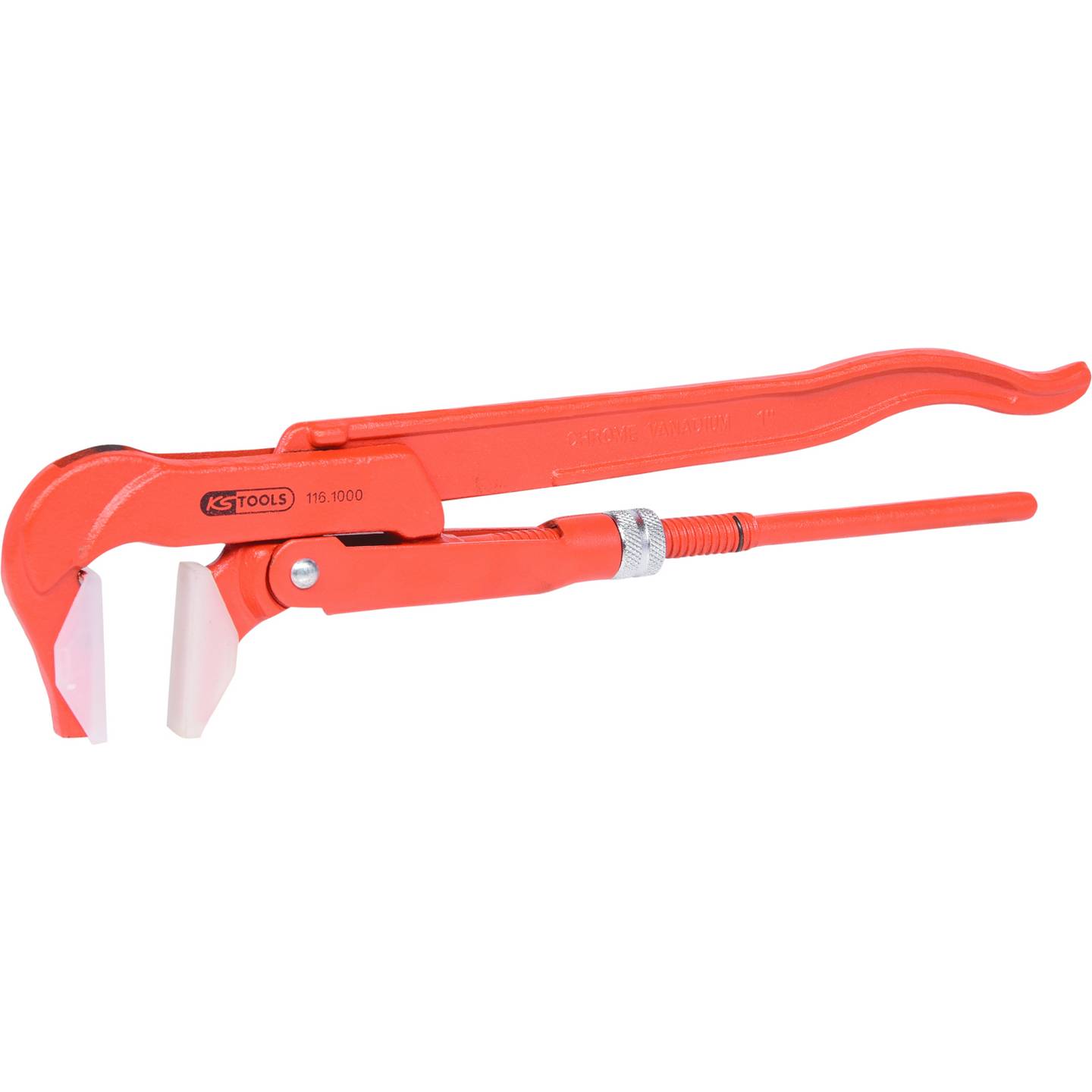KS Tools Zange Kombizange 116.1000 aus Chrom-Vanadium Stahl rot - 4042146015018
