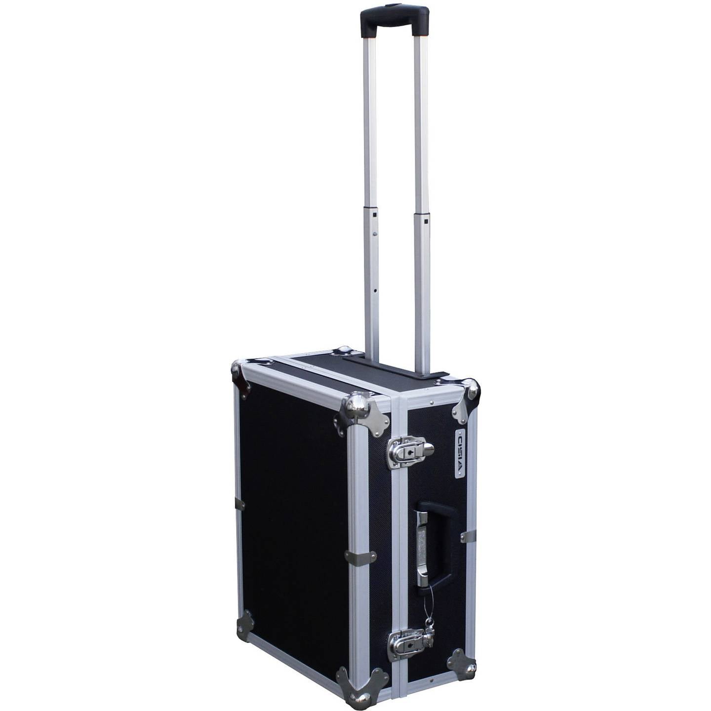 VISO MALLEWM Transportkiste Aluminium Koffer Wagen Aufbewahrung 500x400x260mm - 3321369973932