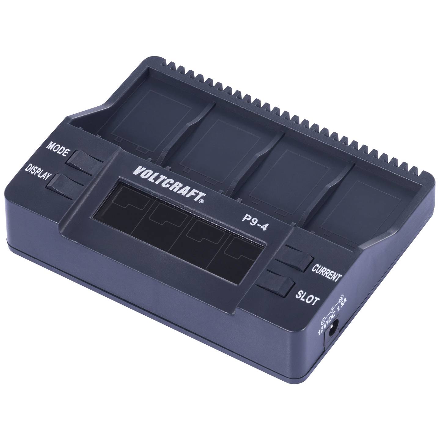 VOLTCRAFT 9V-BLOCK LADER P9-4 Akku Ladegerät für 9V Blockbatterien 500mA - 4016139164199
