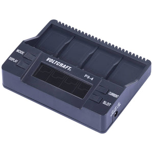 B-Ware VOLTCRAFT 9V-BLOCK LADER P9-4 Akku Ladegerät für 9V Blockbatterien 500mA