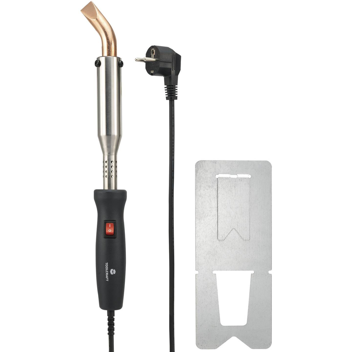 Toolcraft Hochleistungs-Lötkolben 200W 490°C Meißelform netzbetrieben robust - 4064161015873