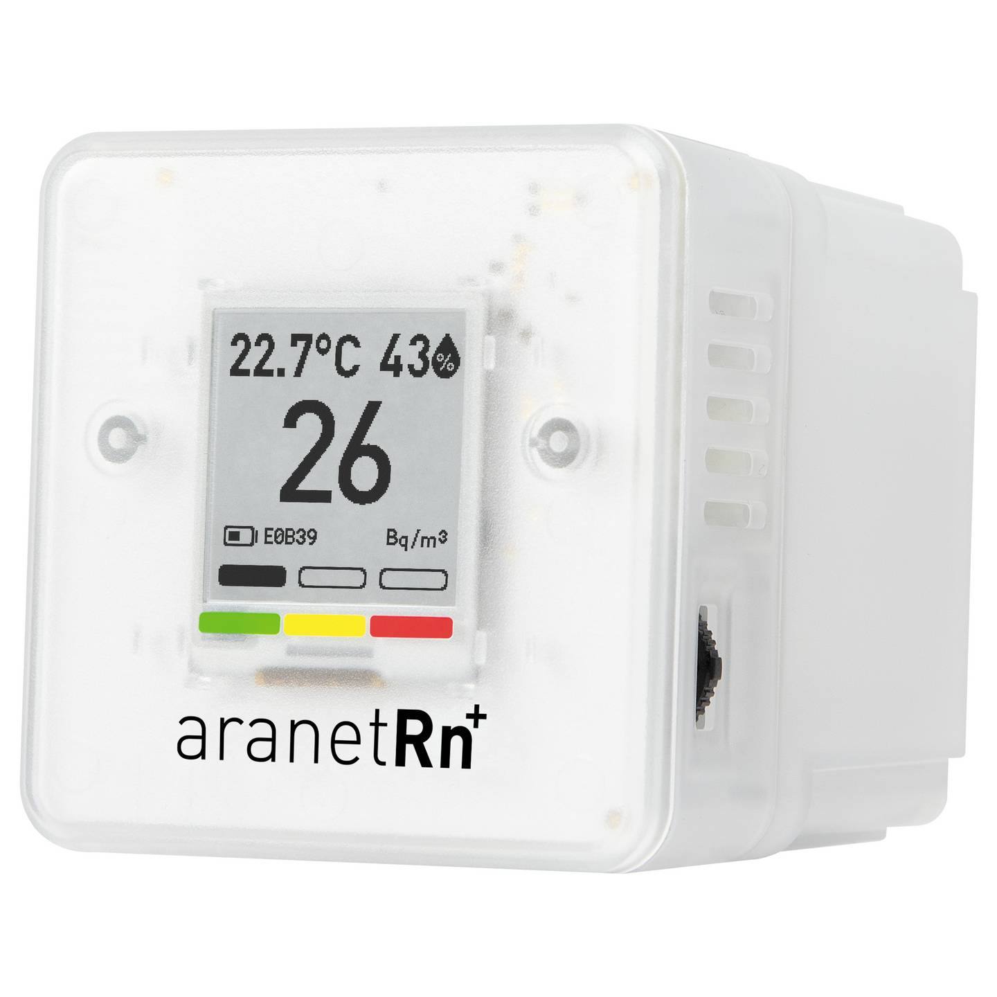 Aranet Radon Sensor Plus HOME Radon-Messgerät für Innenraumüberwachung - 4752213000525