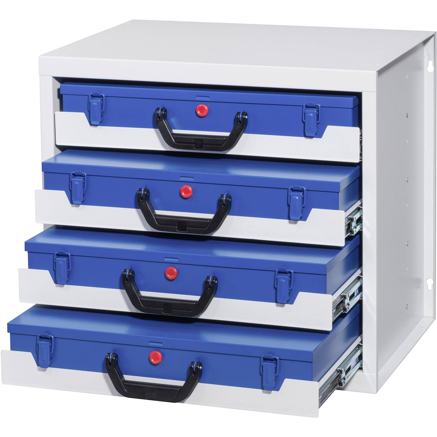 Allit Gehäuse für Schubladensystem EuroPlus Depot M grau 505x380x465mm 1 St. - 4005187558050