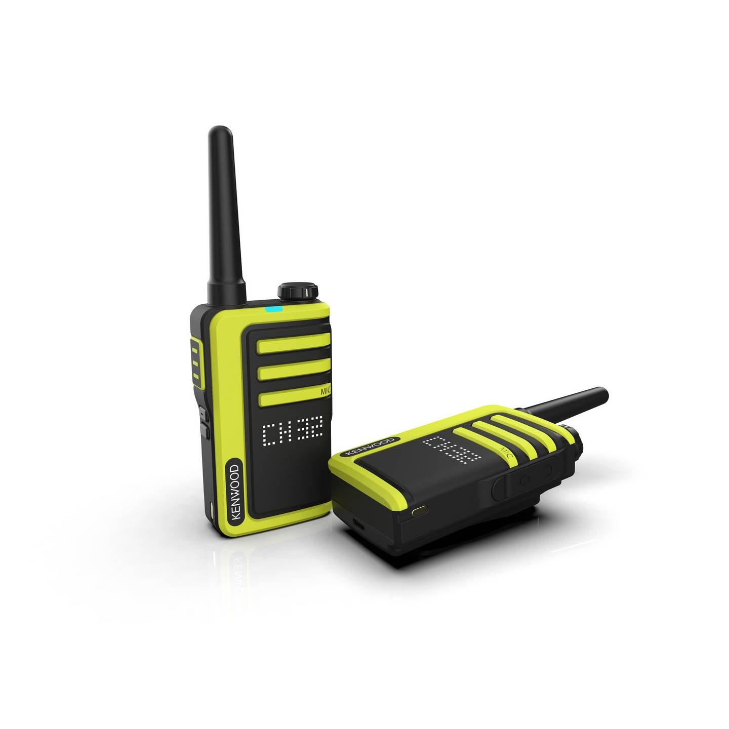 Kenwood PMR Funkgerät UBZ-LJ9 Tragbar 32 Kanäle 446 MHz Schwarz 6000m Reichweite - 19048232373