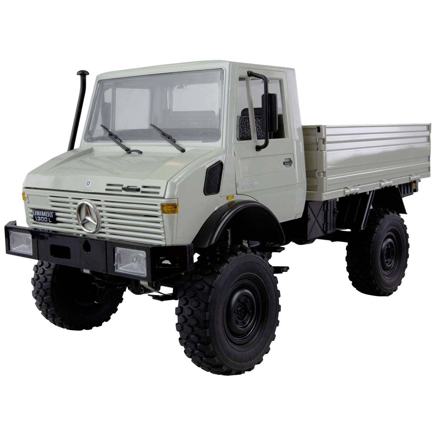 Amewi Unimog 1:12 RTR 4WD RC Modell LKW mit LED-Beleuchtung und Akku - 4260768519145