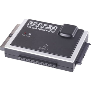 B-Ware Candidate title: RENKFORCE USB 2.0 IDE SATA Konverter Computerkabel Adapter