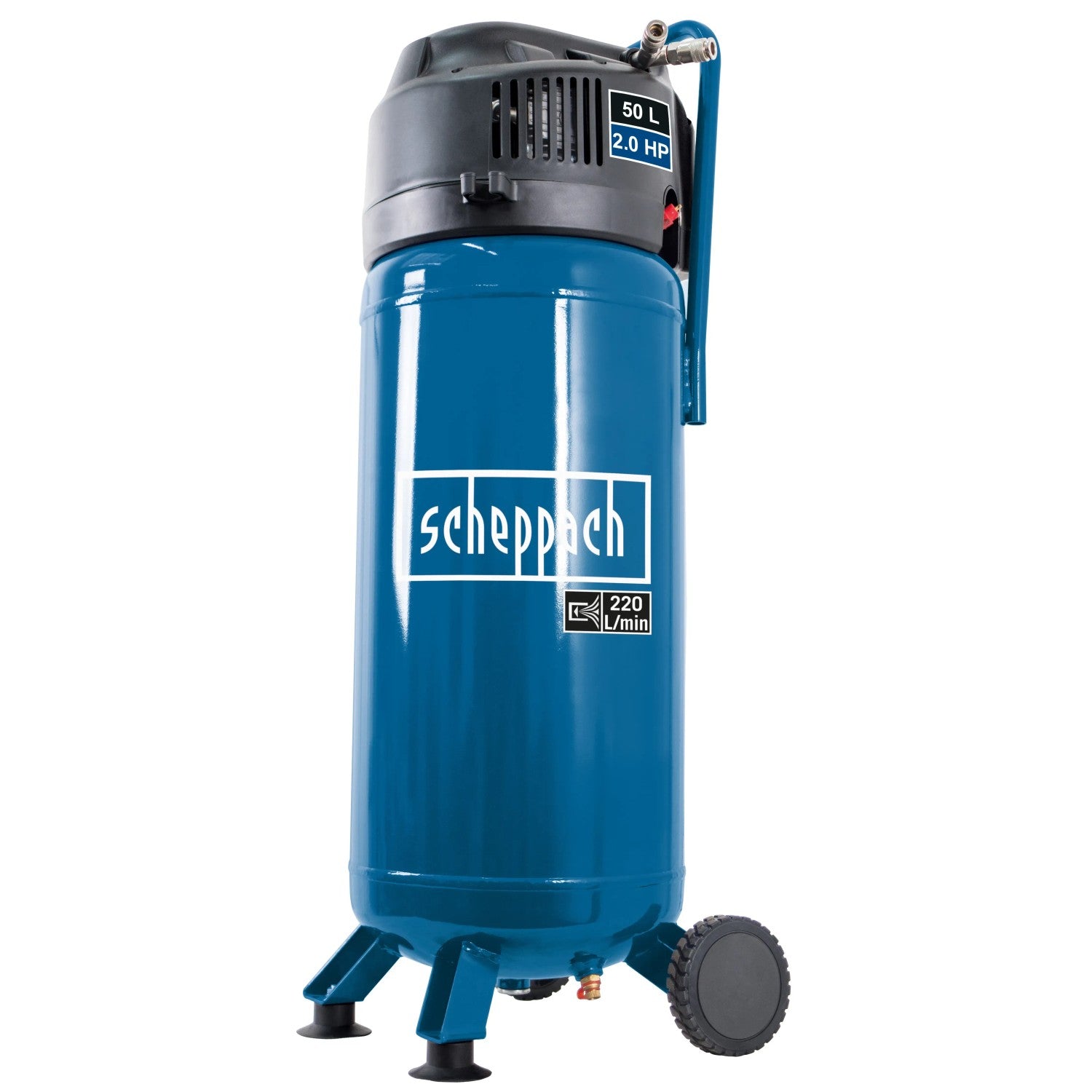 Scheppach Kompressor Druckluft-Kompressor HC51v ölfrei 50L 10bar wartungsarm - 4046664063674