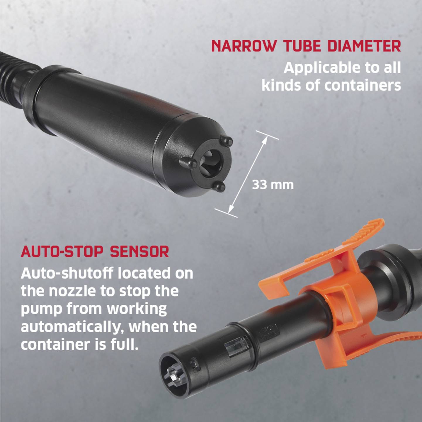TOOLCRAFT Elektrische Diesel- und Heizölpumpe 6V 9,1l/min Pumpe Kraftstoff 520mm - 4064161294322