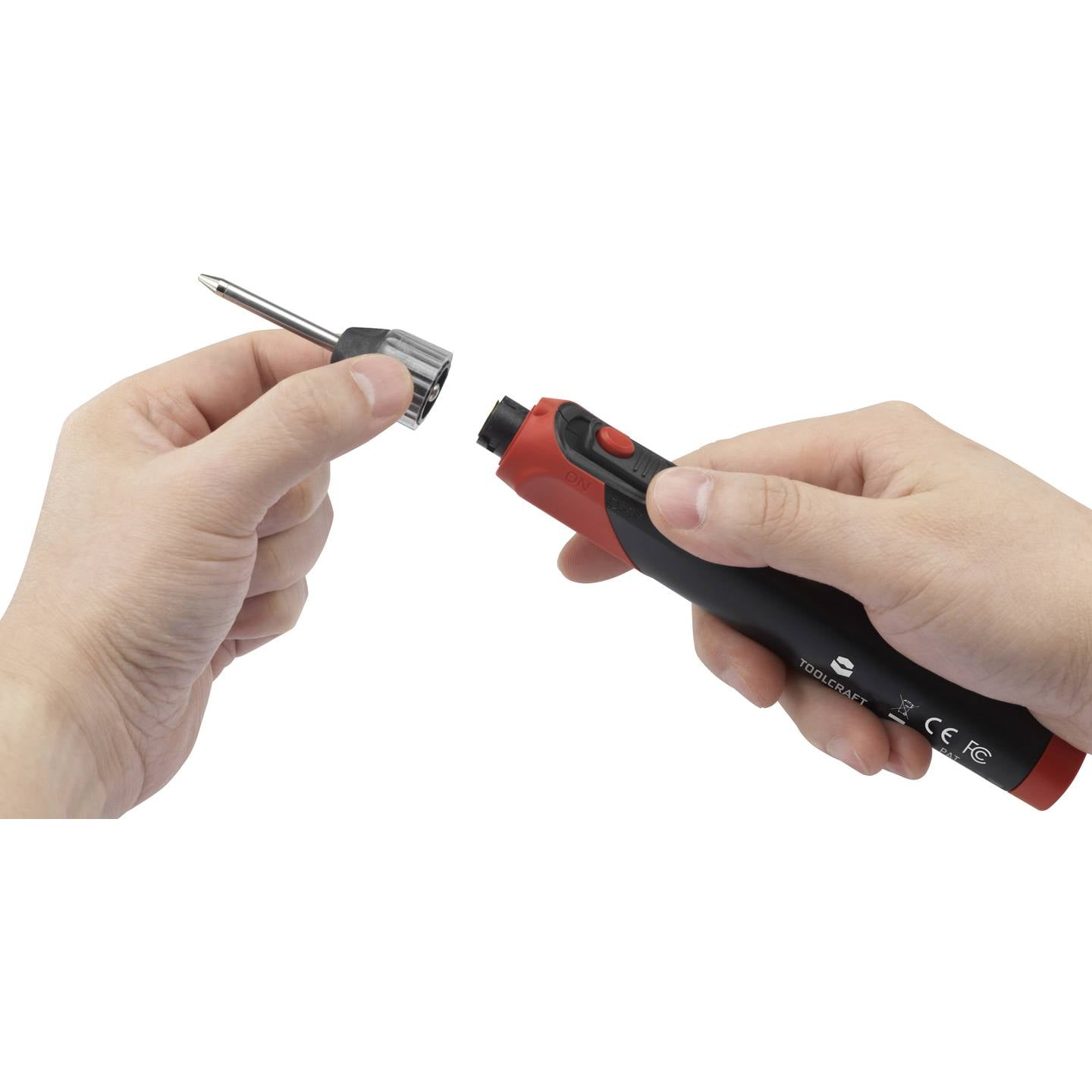 Toolcraft Lötkolben Akku Löter LWK-123 100-600°C Handgerät Löten mobil 106g - 4053199961214