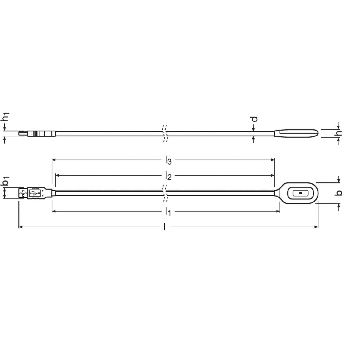Osram LED Leseleuchte ONYX Copilot Hängeleuchte Lampe dimmbar schwarz 80cm - 4052899601000