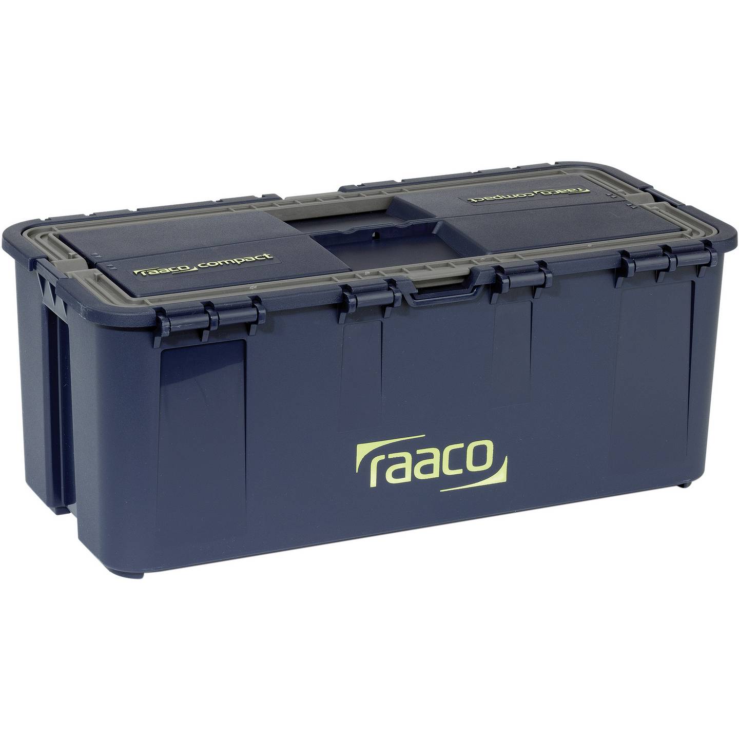 Werkzeugkoffer Werkzeugkiste Universal Raaco Compact 15 Polypropylen Trennwände - 5733439136563