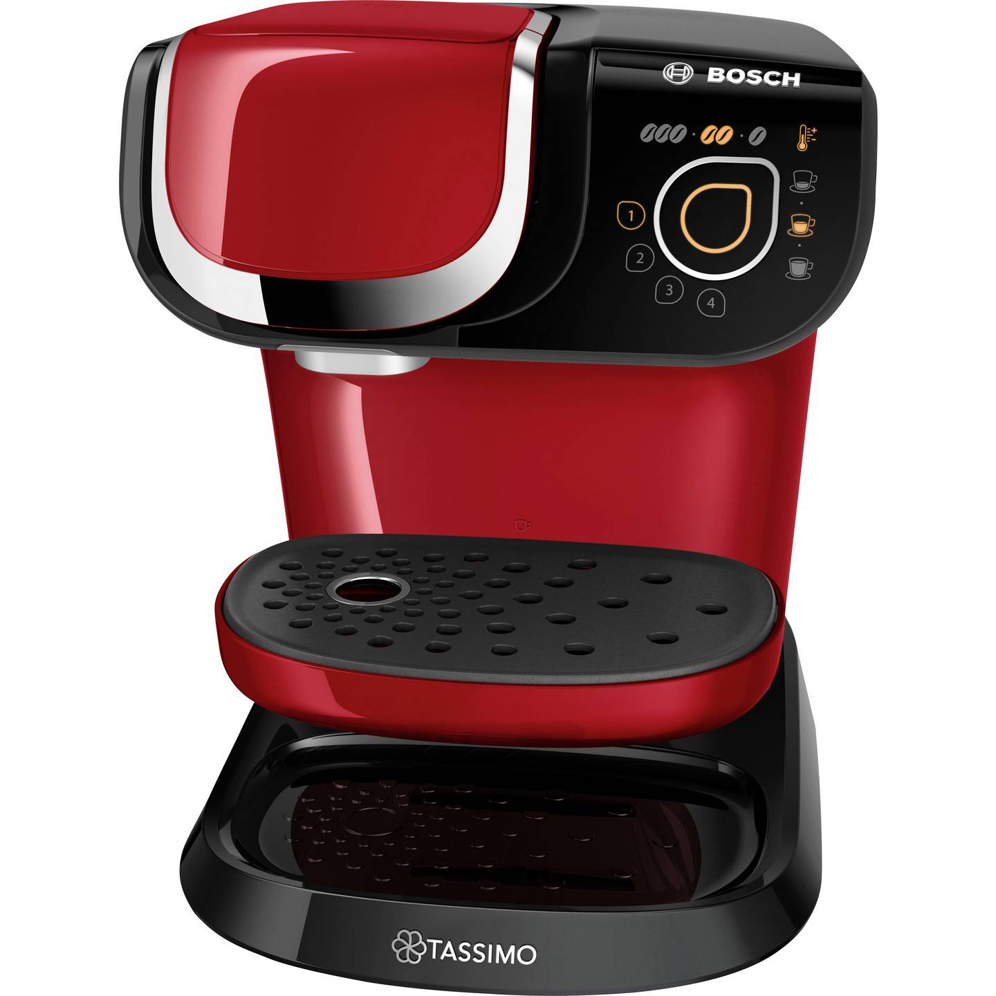 Bosch Kapselmaschine TASSIMO MY WAY 2 TAS6503 One Touch rot schwarz 1500W 1,3l - 4242005137152