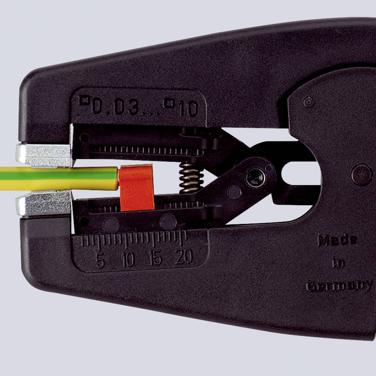 Knipex MultiStrip 10 Abisolierzange Zange Abisolierwerkzeug Automatisch Gehärtet - 4003773054580