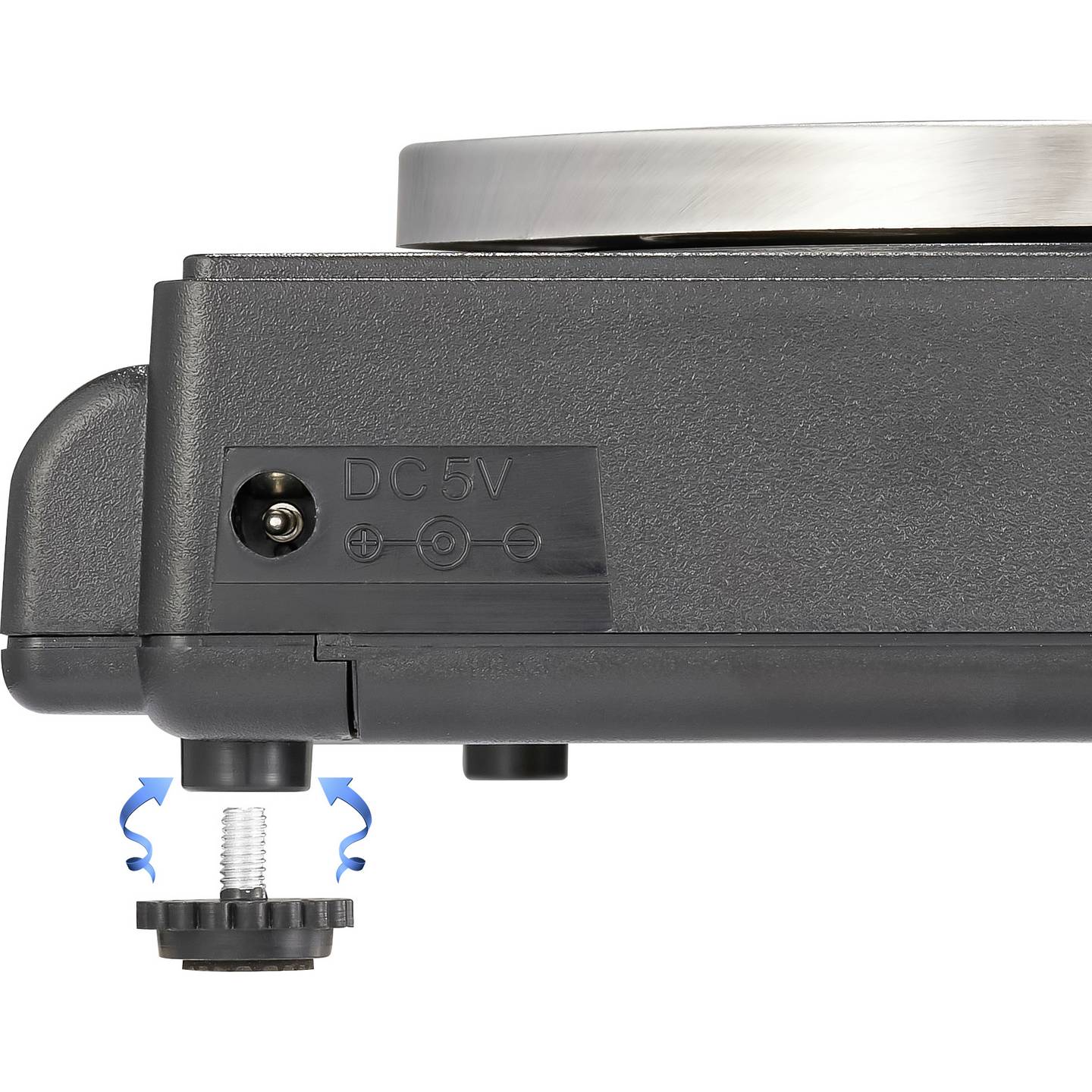 VOLTCRAFT PS-600C Präzisionswaage 600g Edelstahl digital Stückzählung schwarz - 4064161293509