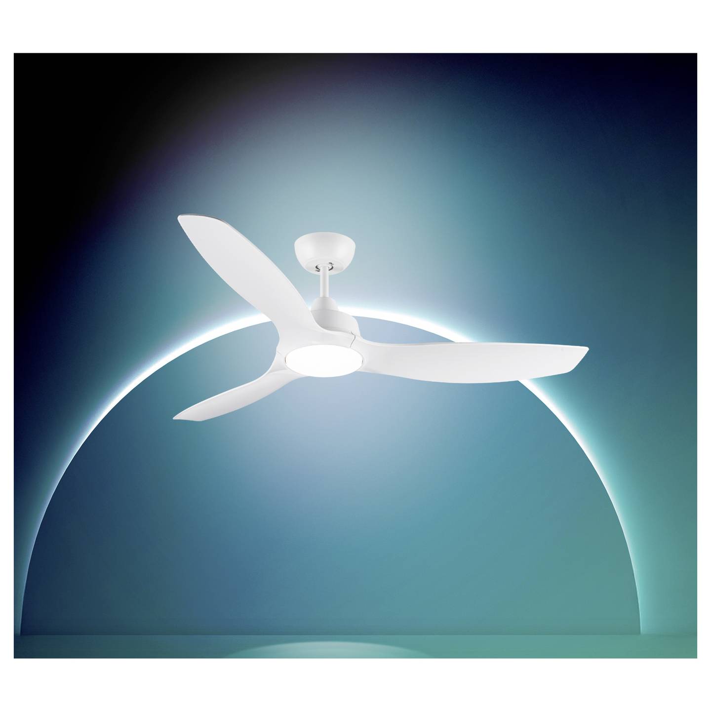 Philips Deckenventilator Ventilator LED Licht Weiß Fernbedienung Wohnzimmer - 8721103128720