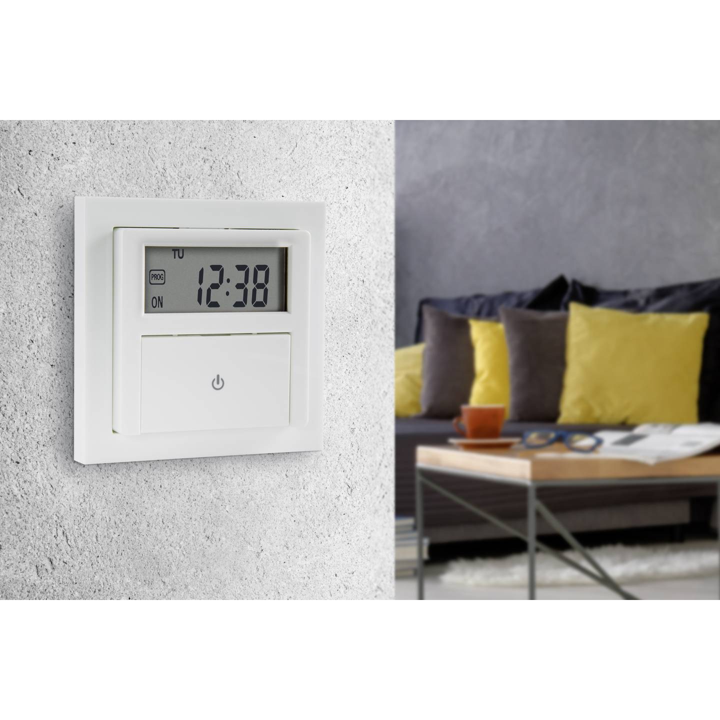 Sygonix Unterputz-Timer digital Wochenprogramm 1800W Countdown-Funktion Lampe - 4064161043487