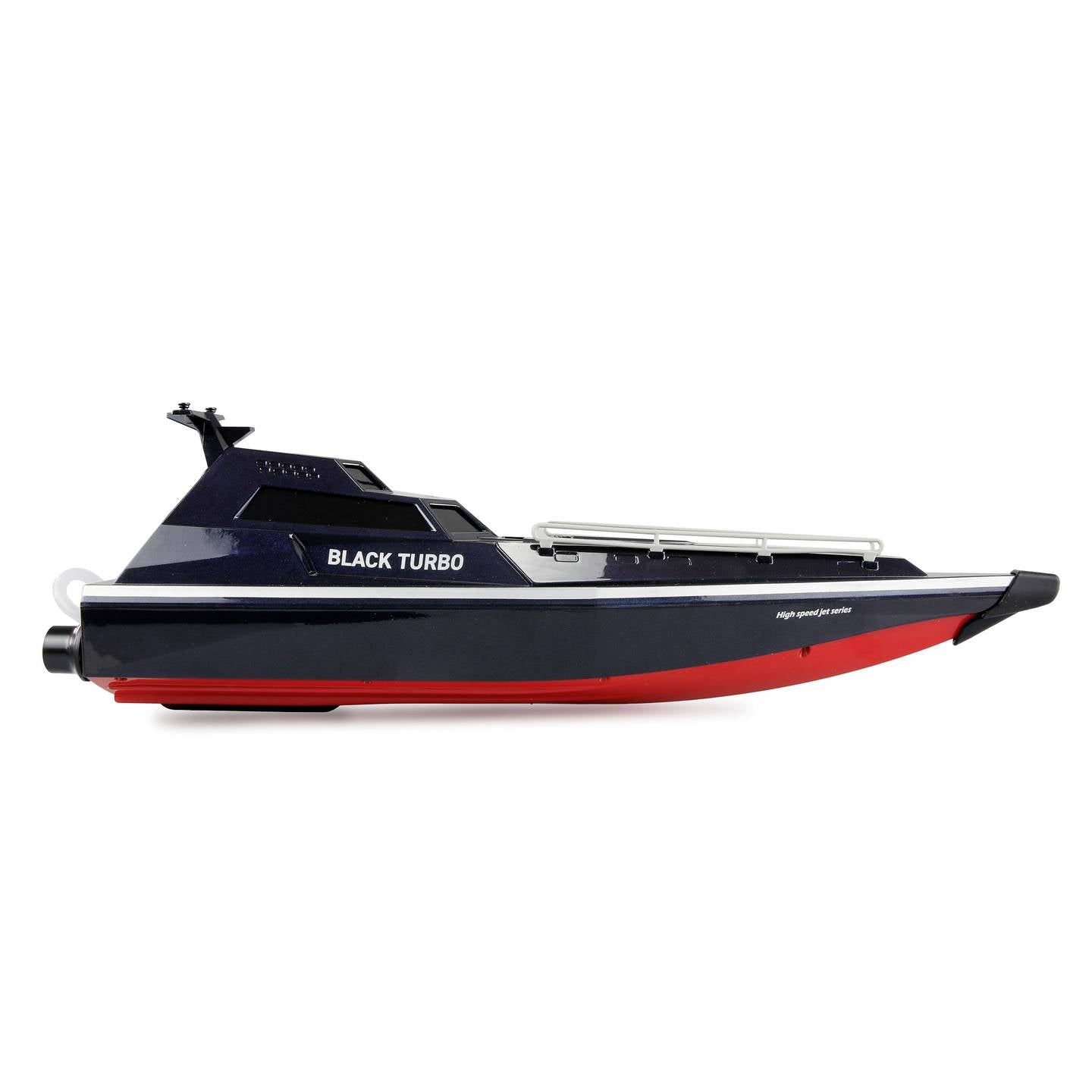 Amewi Black Turbo Speedboot Jetantrieb 420 RC Motorboot bis 28 km/h - 4262408975199