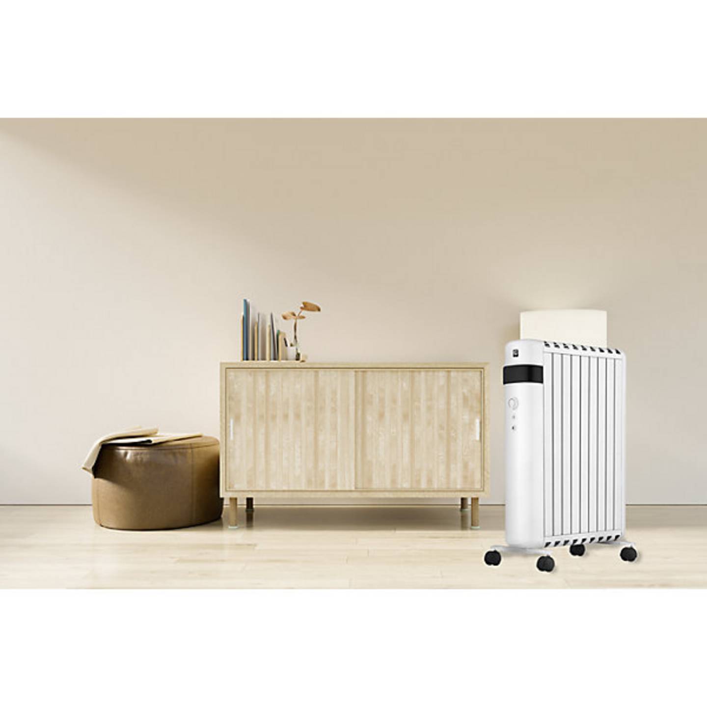 Ölfreier Radiator 2000W Heizgerät Eco-Radiator Überhitzungsschutz weiß 245x440mm - 9005151001839