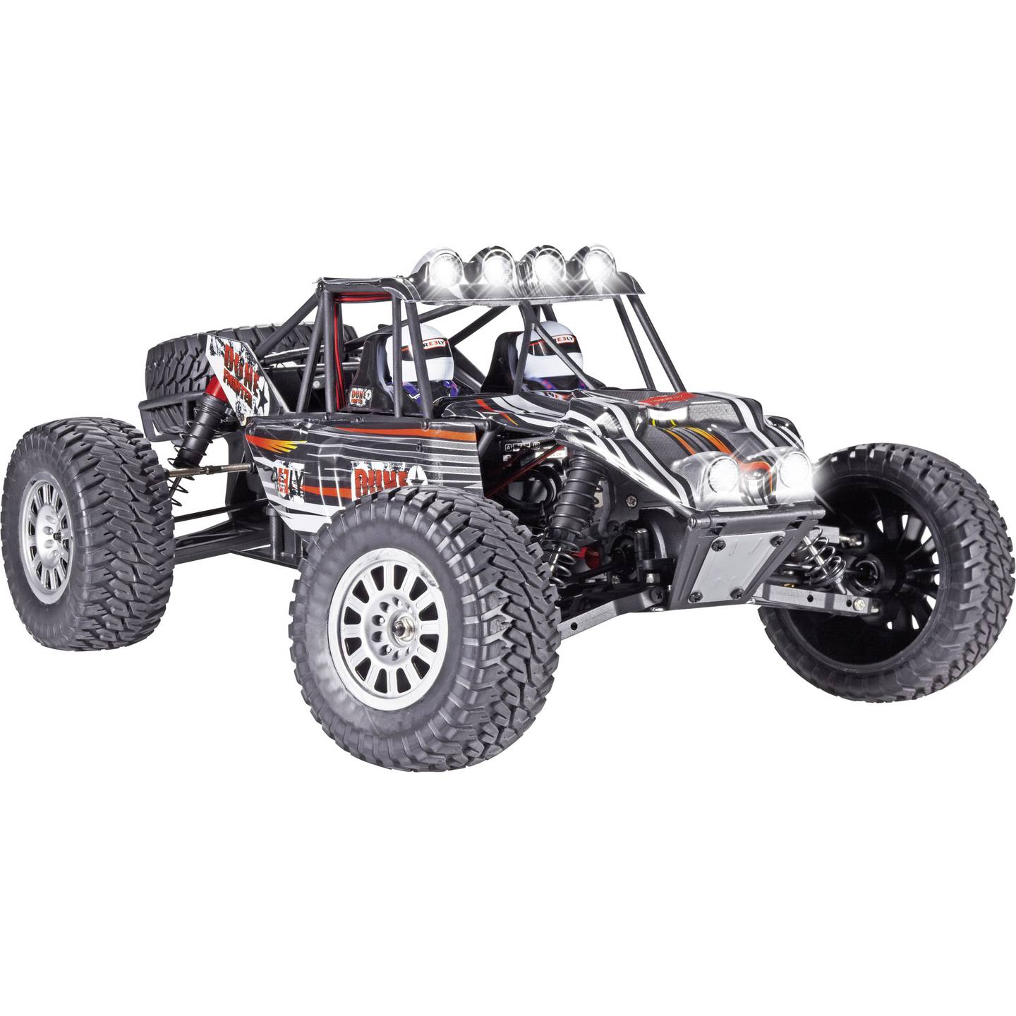 Reely RC Modellauto Dune Fighter Bausatz Elektro Buggy Allradantrieb 1:10 4WD - 4016139055084